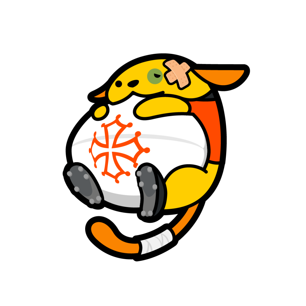 Wapuu Antoine du WordCamp Toulouse 2025